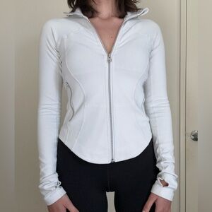 Lululemon Shape Jacket *Silver in White